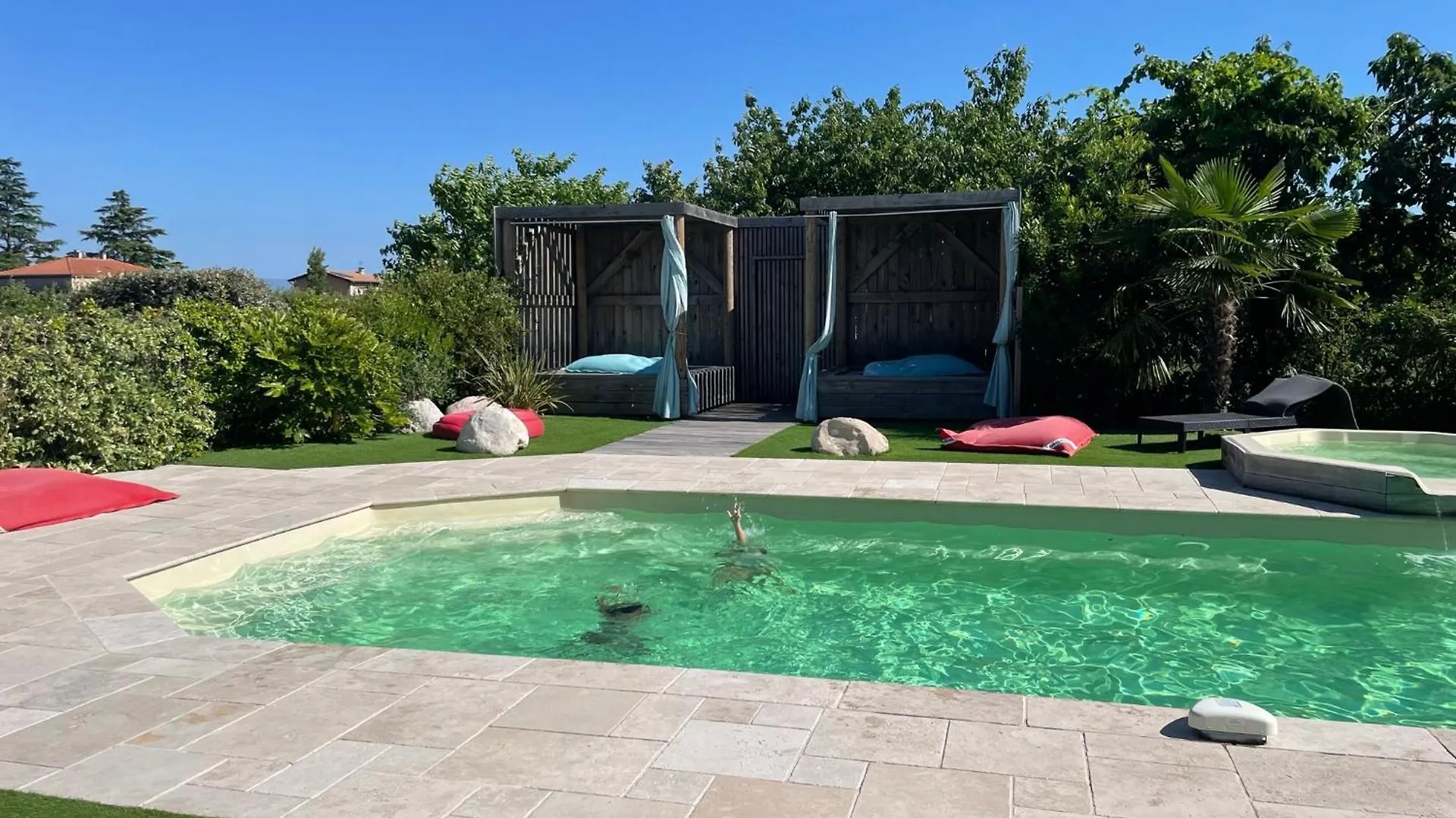 Grande Maison De Charme Avec Piscine Au Coeur Des Vergers Et Vignobles La Roche-de-Glun Casa vacanze