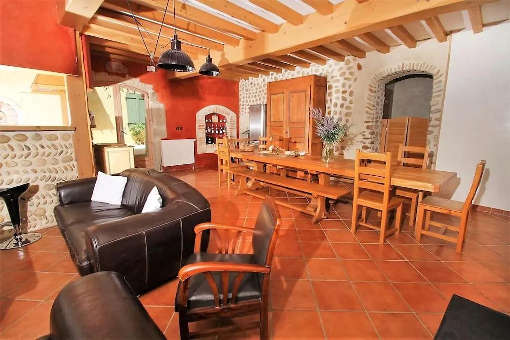 Grande Maison De Charme Avec Piscine Au Coeur Des Vergers Et Vignobles La Roche-de-Glun Casa vacanze